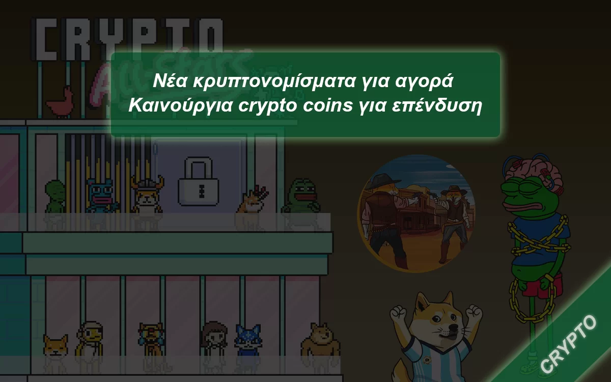 Νέα κρυπτονομίσματα για αγορά – Καινούργια crypto coins για επένδυση