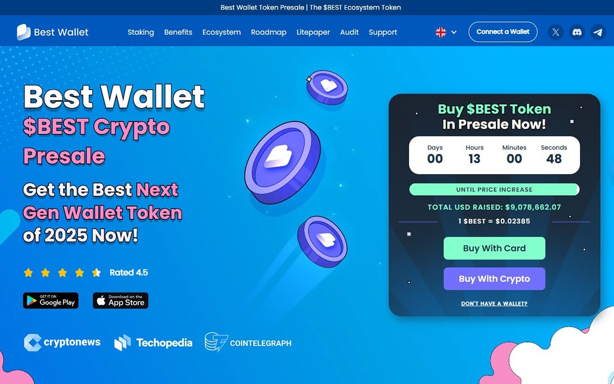 Αγορά Best Wallet Token 2025