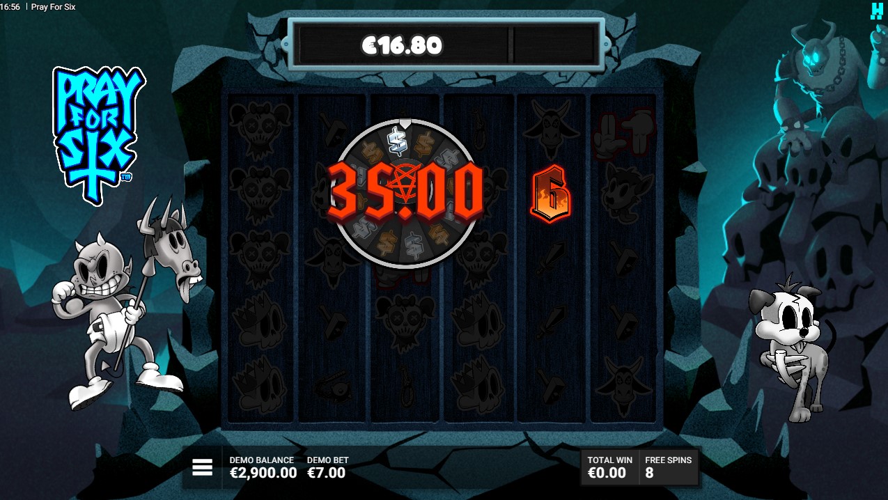 hacksaw gaming pray for six slot