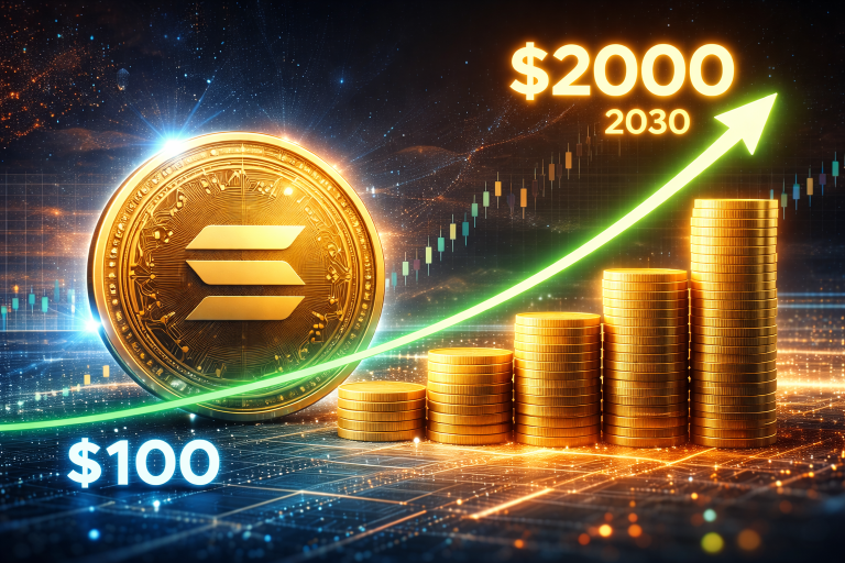 Read more about the article Solana στα 2.000$ έως το 2030 παρά τη βουτιά στα 100$